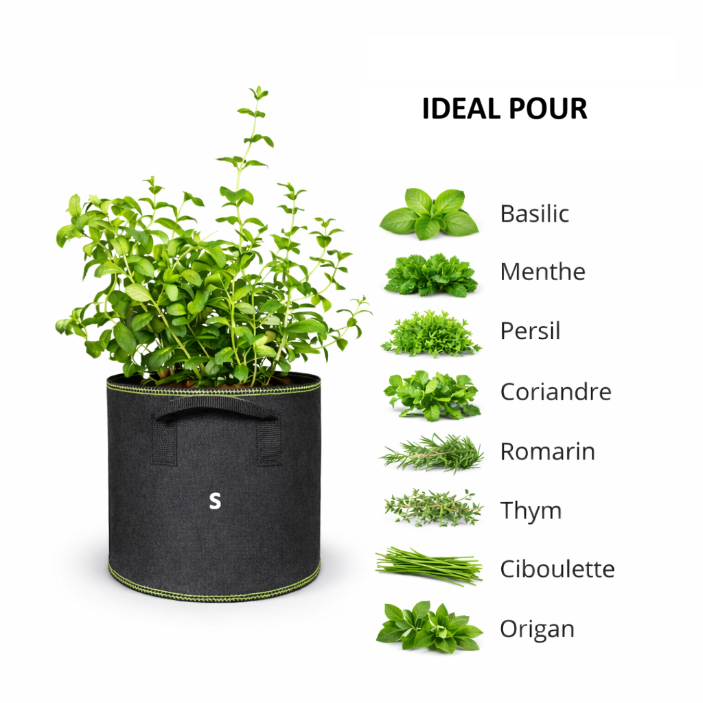 Pot de Culture en Géotextile