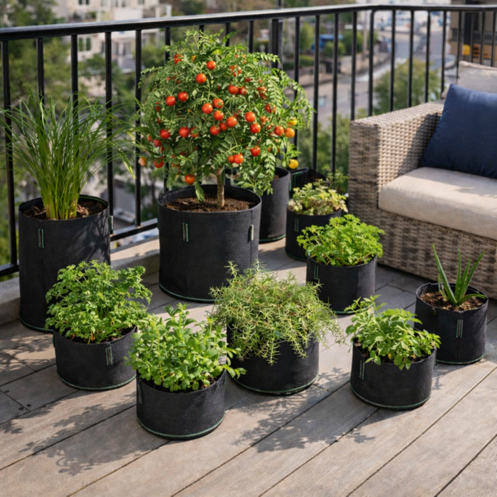 Pot de Culture en Géotextile